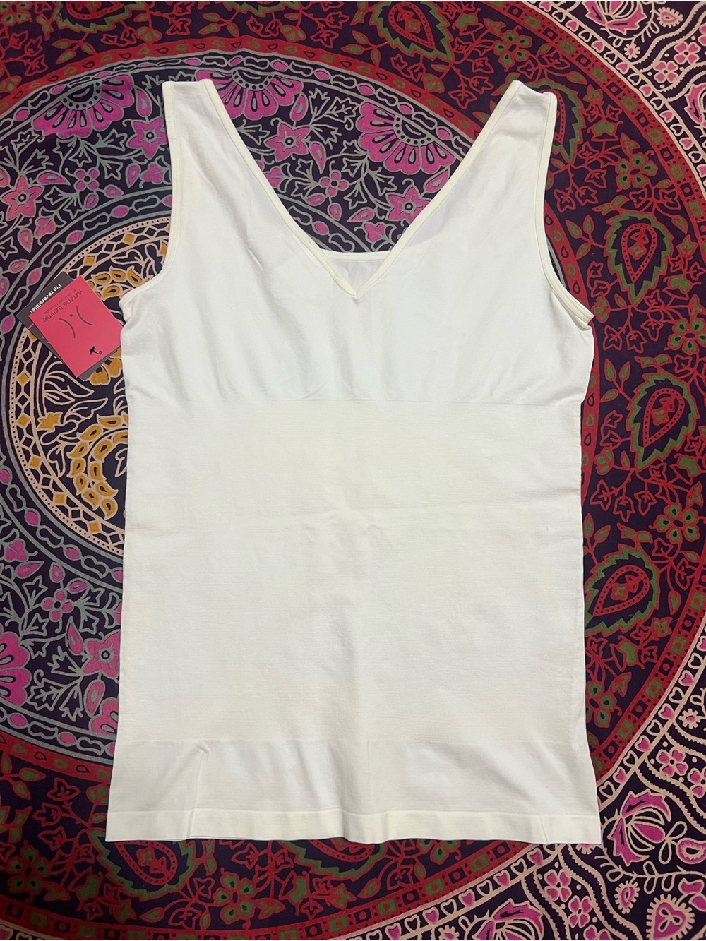 Yummie Tummie by Heather Thompson Tank with Reversible Neckline Sz 2x/3x -NEW
